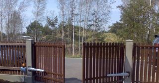 Купить распашные ворота из штакетника Находка, цена от 2769 руб.